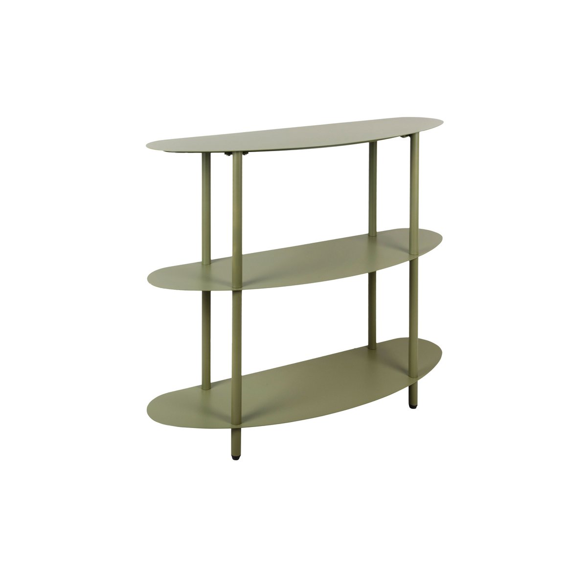 Étagère Console Riqueza – Vert Sauge