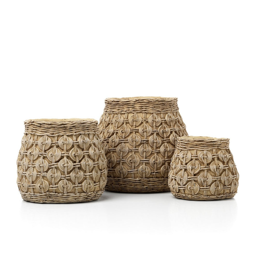 Jardinière en béton The Knot 23 cm
