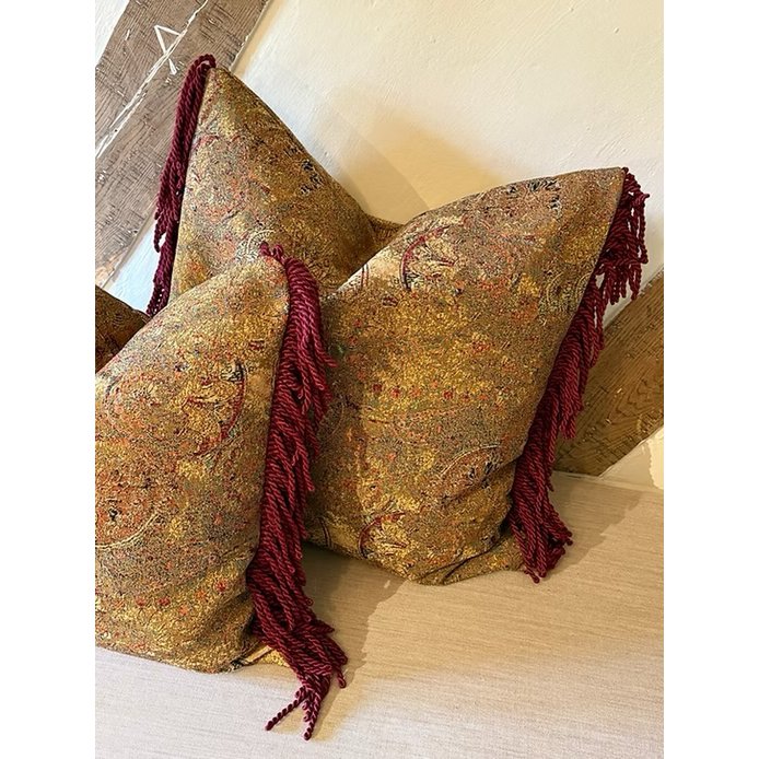 Coussin décoratif fait main Abby 50x50