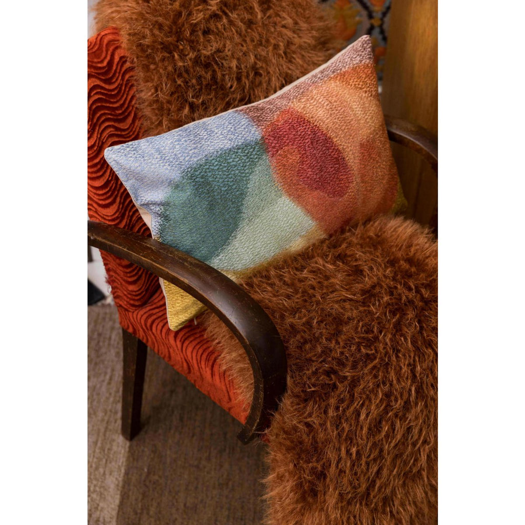 Coussin brodé Nevio Multico 30 x 50