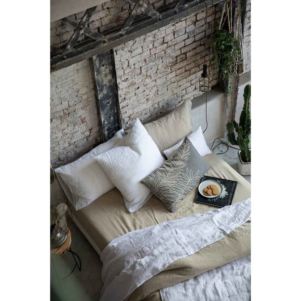 Zeff - Naturel - Drap housse 140 x 190 cm