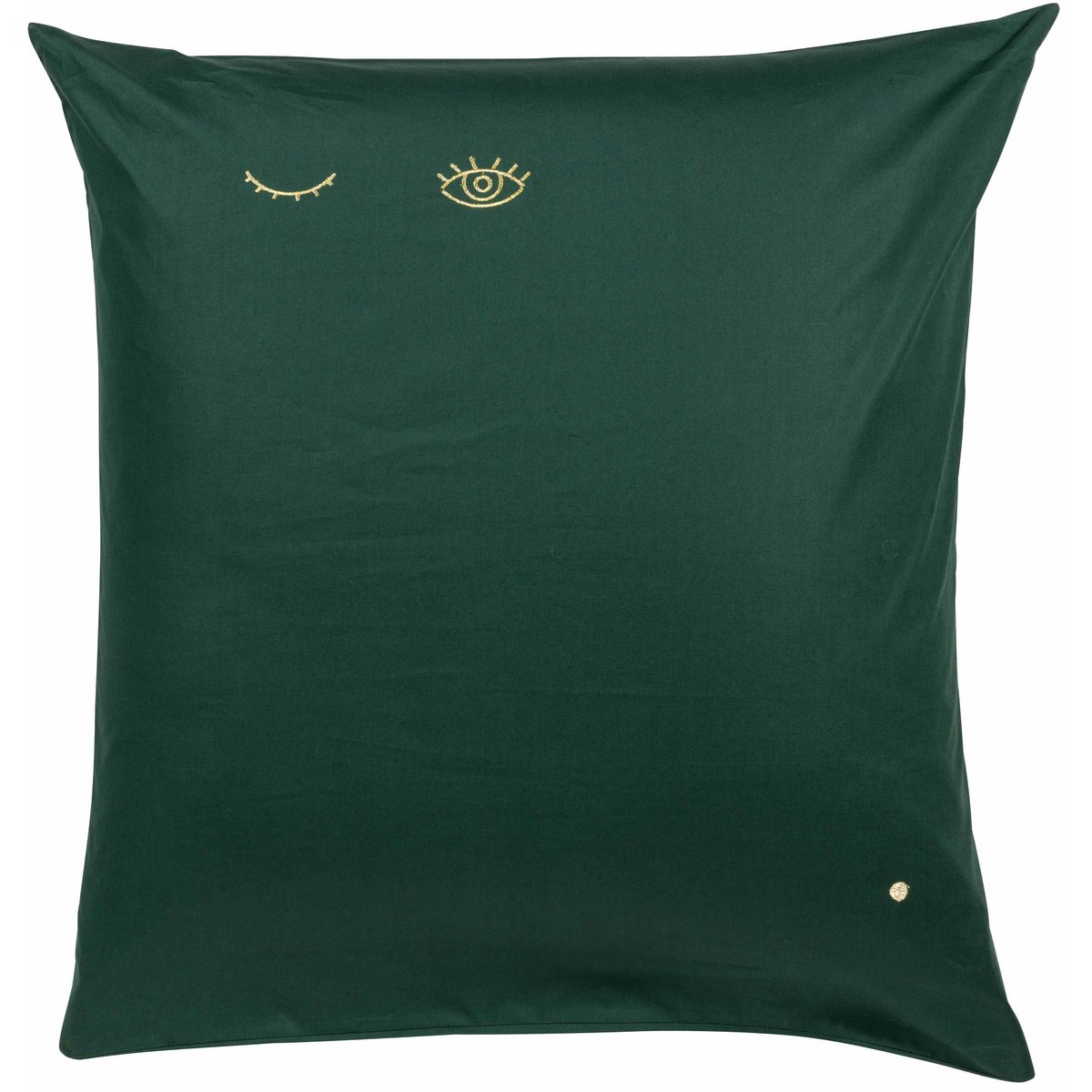 Eyes Nori Coton bio Taie d’oreiller 65 × 65 cm