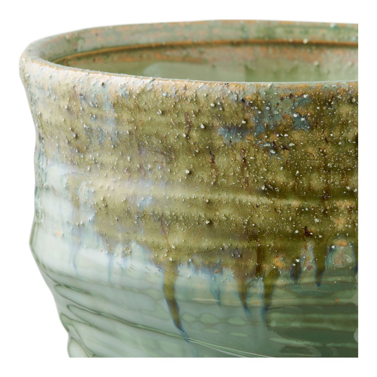 Vase en céramique vert – Ø22x34,5 cm