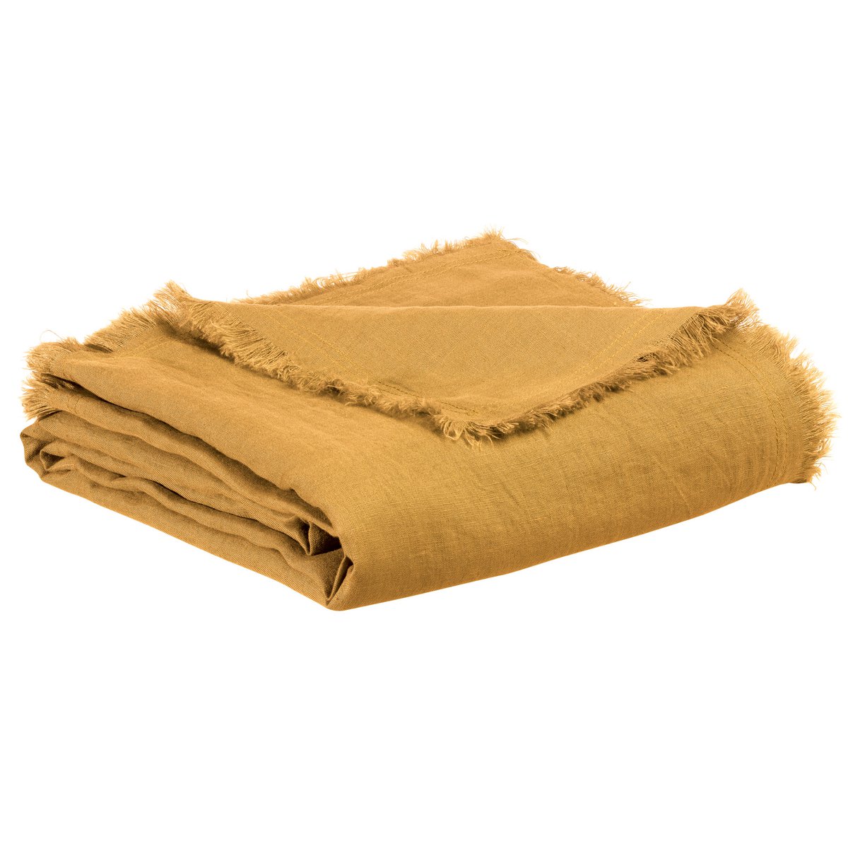 Plaid Zeff Nomade Ocre – 130 x 180 cm