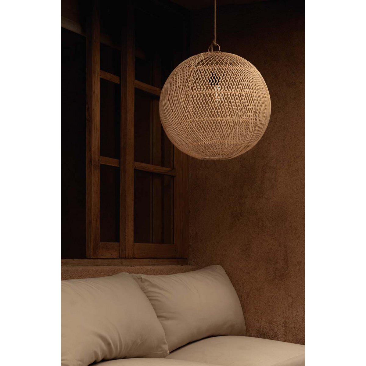 Suspension Bulle - Naturel - M