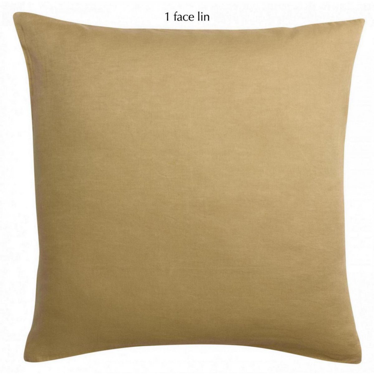 Linco - Or - Taie d'oreiller 65 x 65 cm