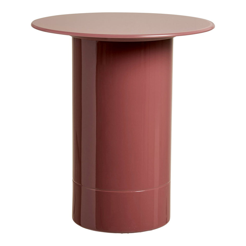 Table d’appoint Florens rose terreux – Ø 45 × 51 cm