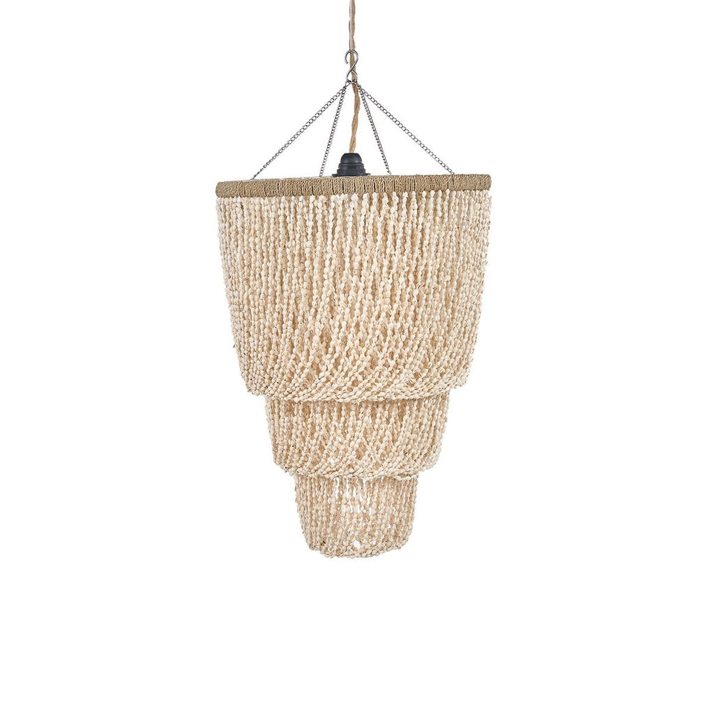 Lustre Coquille Lagon - Naturel - M