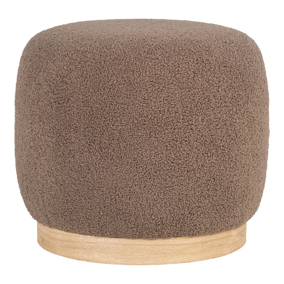 Pouf Belfort – Marron teddy