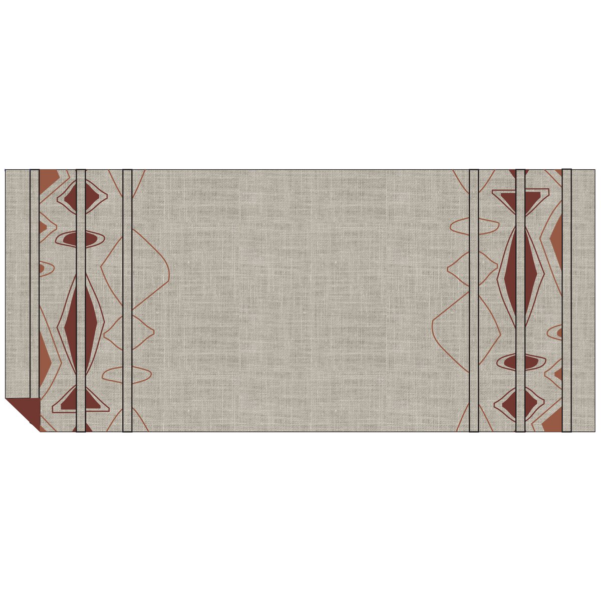 Édredon Zeff Mila Rubis 80x180 – Lin & Coton | Vivaraise