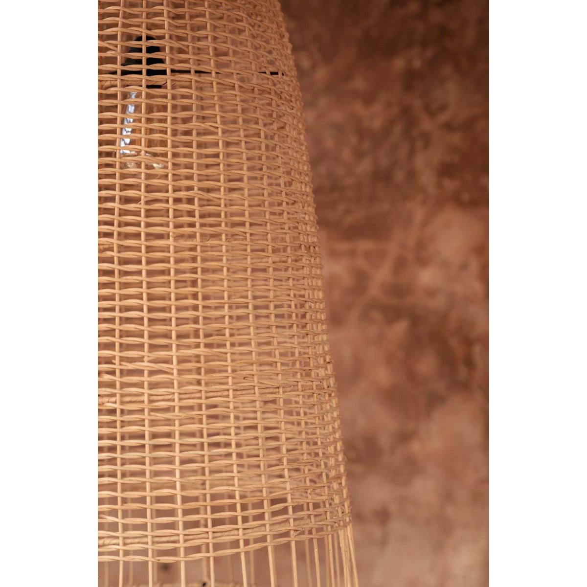 Suspension en rotin Elba – Naturel – L | Bazar Bizar