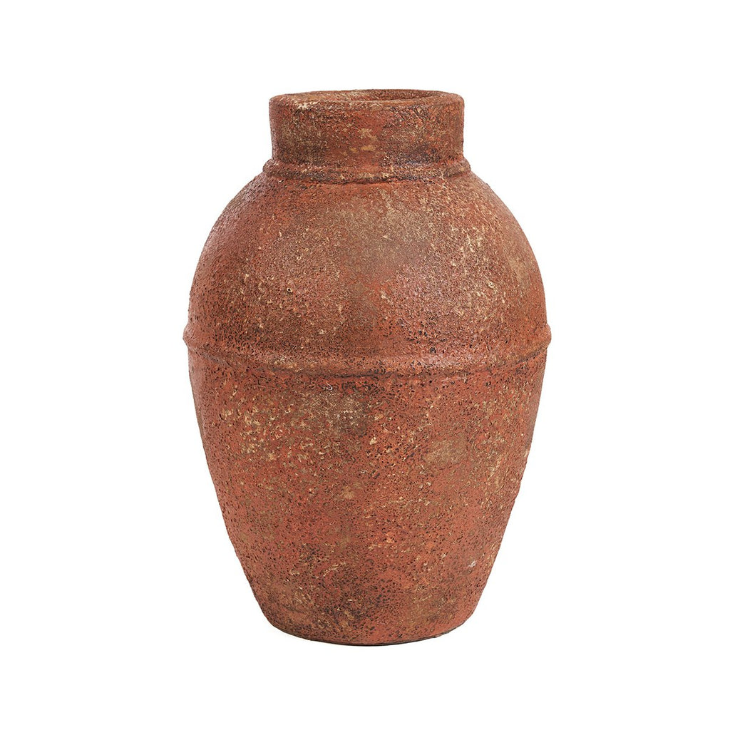 Vase Amphora Rustica en terre cuite 40 cm