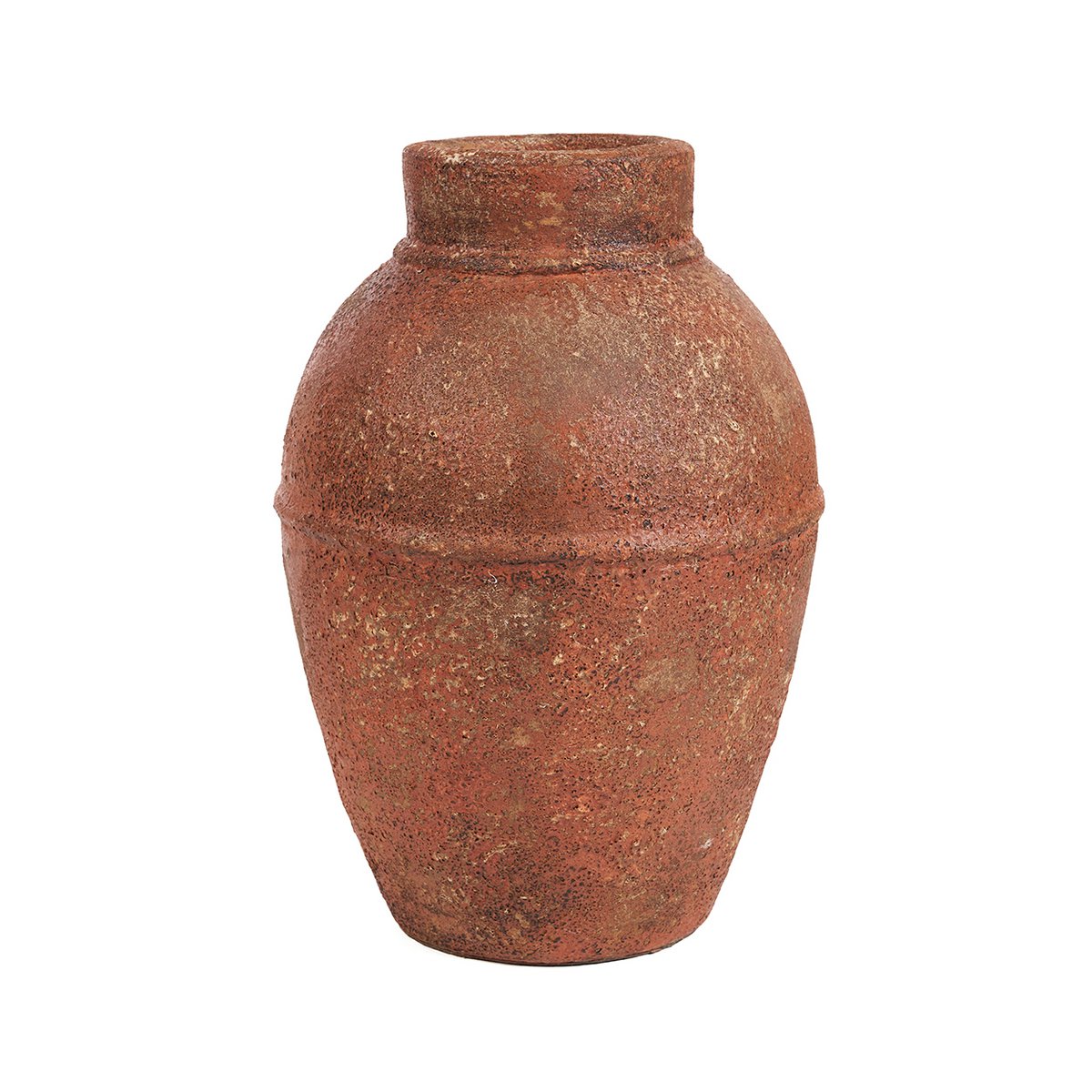 Vase Amphora Rustica en terre cuite 40 cm