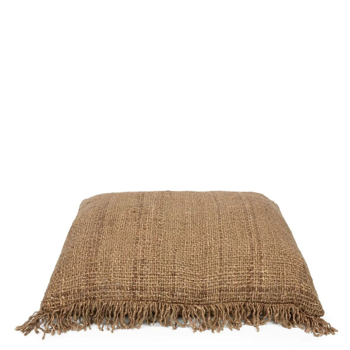Housse de coussin en coton Oh My Gee – Marron – 60×60cm | Bazar Bizar
