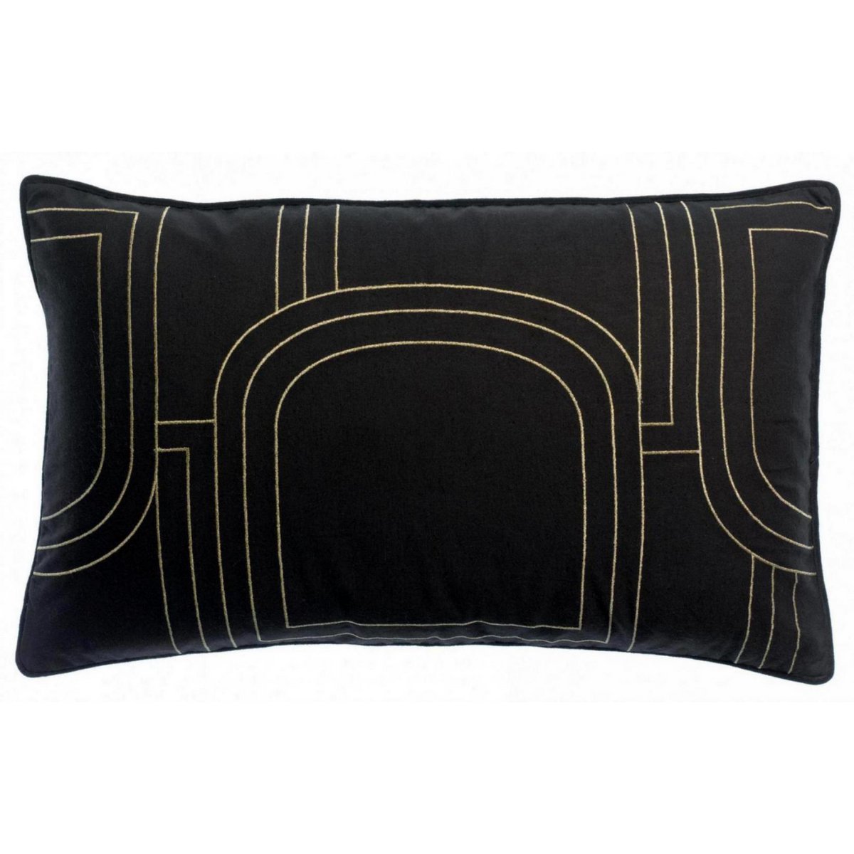 Coussin rectangulaire Jaden Caviar 40 × 65 cm