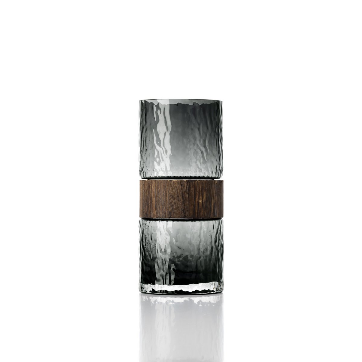 Vase The Wood You Be Mine - Gris Foncé - M