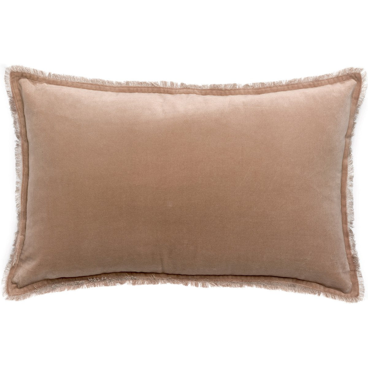 Coussin uni Fara Taupe 40 x 65