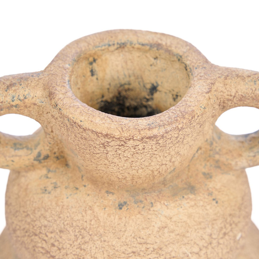 Vase Earthen Balance sable en terre cuite 18 cm