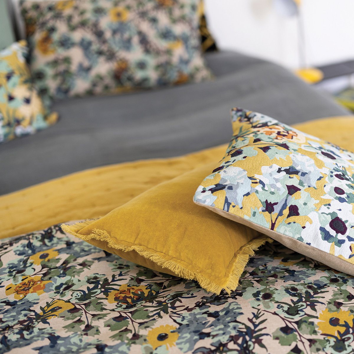 Édredon Uni Fara Mirabelle 85 x 200 – Vivaraise
