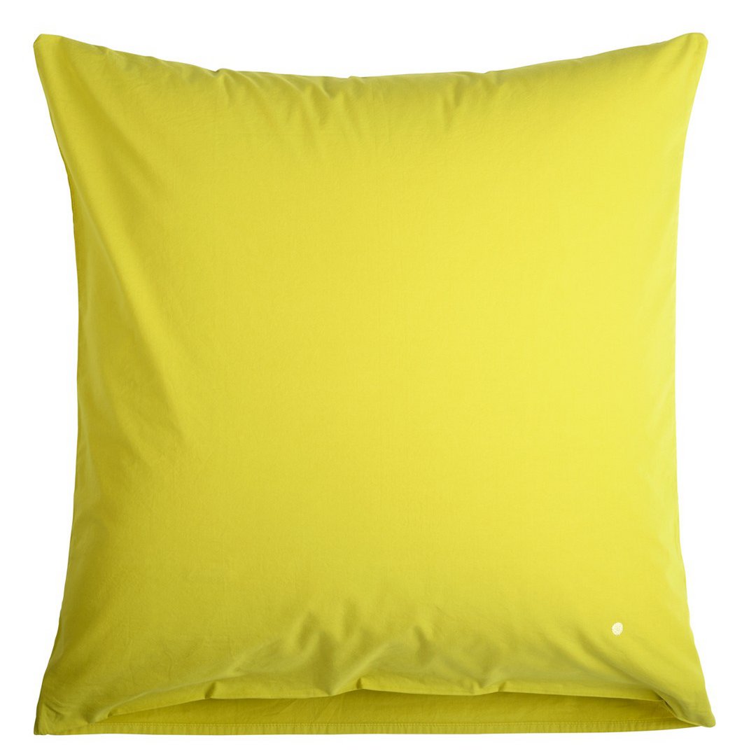Céleste Jaune Cotton Organic – Taie d'Oreiller – 65x65