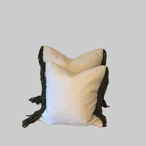Coussin décoratif fait main Grace 50x50