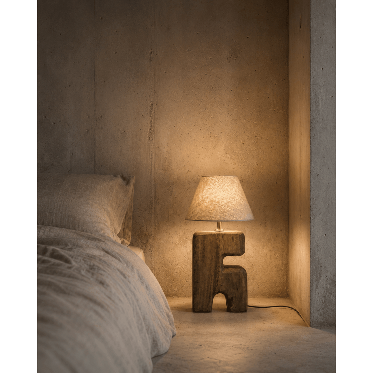 La Lampe de Table L'Objet - Marron - S
