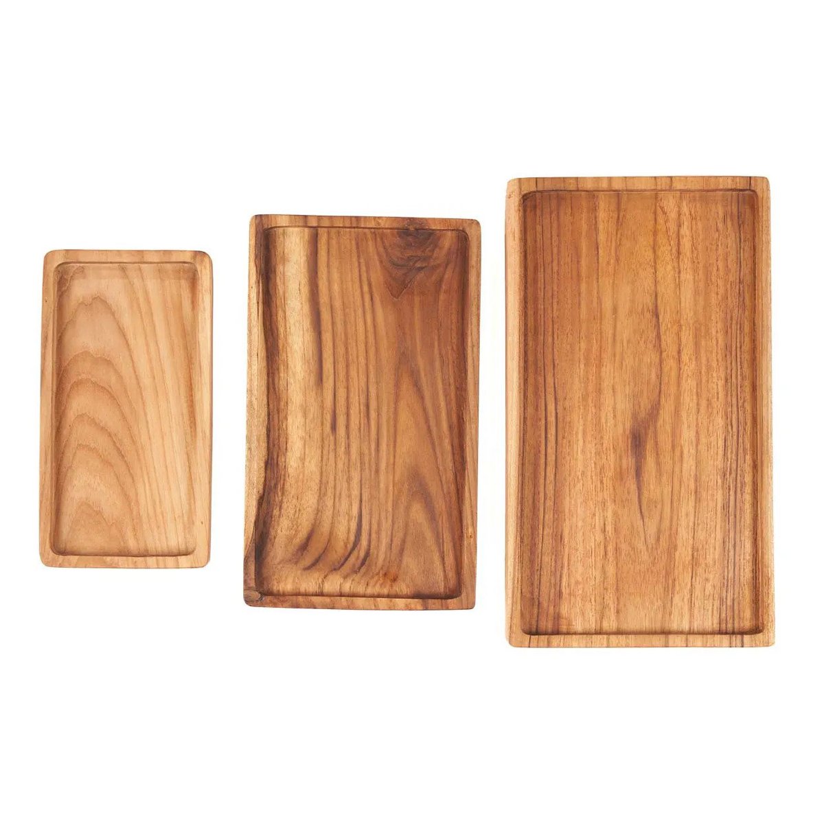 Plateau en bois Gormandize – Naturel – M | Bazar Bizar