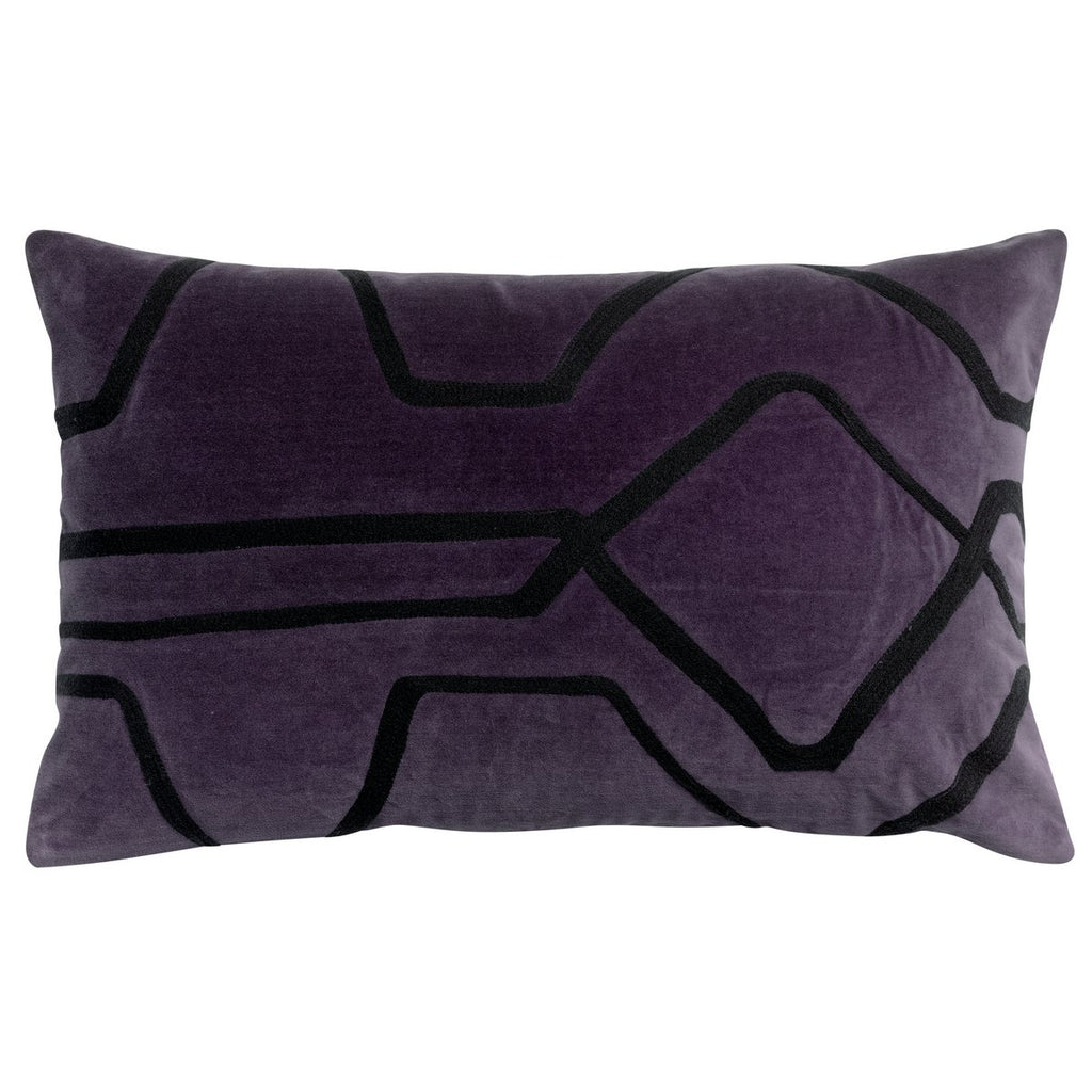 Fara - Raisin - Coussin 40 x 65 cm