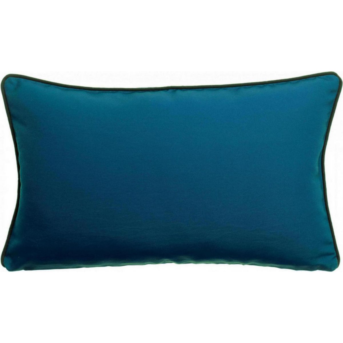 Coussin uni Alga extérieur Indigo 30 x 50