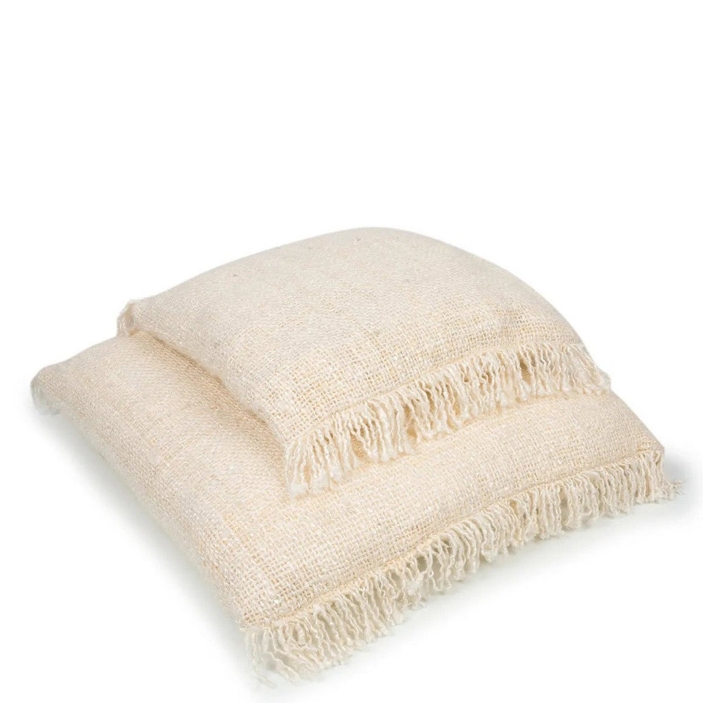 Housse de coussin en coton Oh My Gee – Crème – 60×60cm | Bazar Bizar
