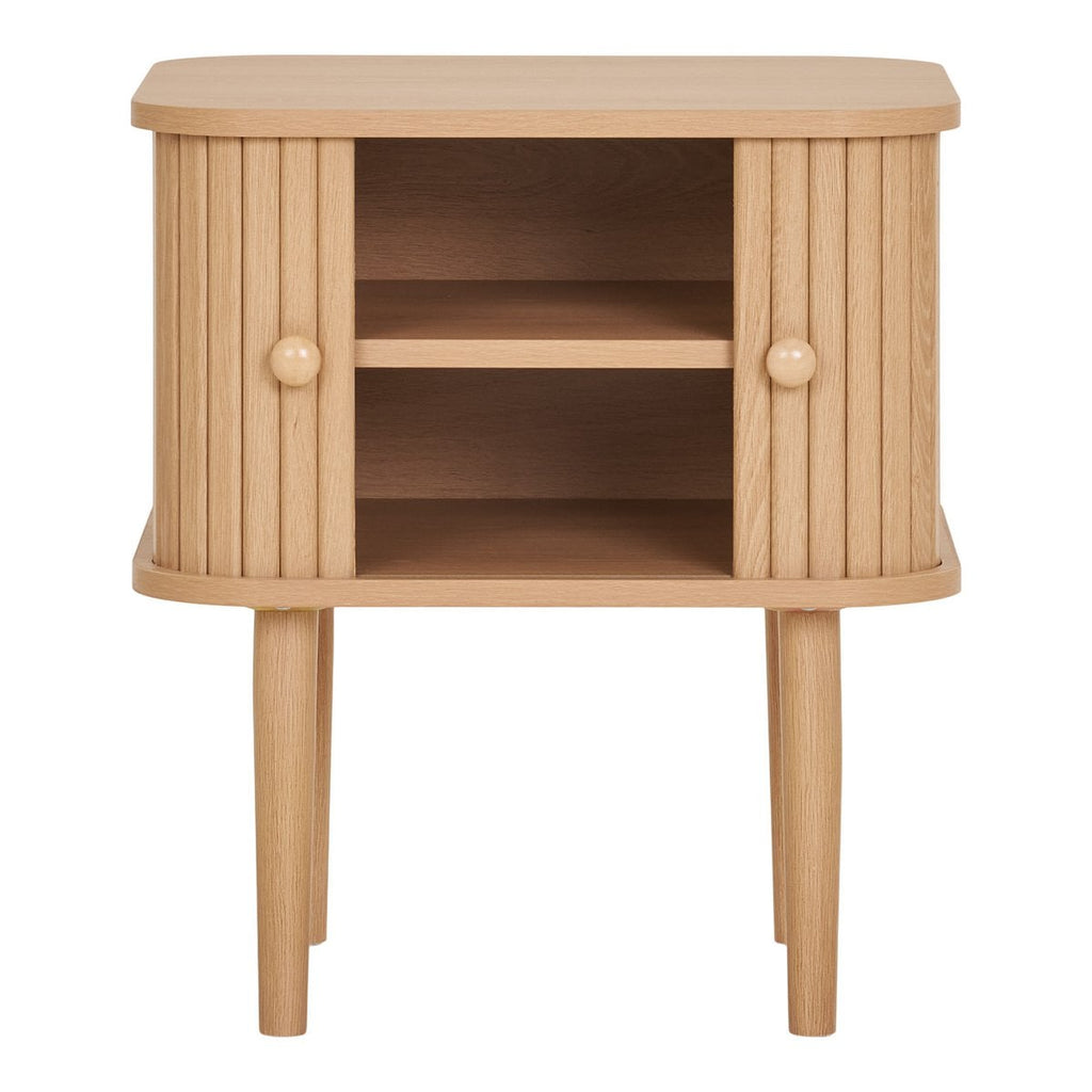 Table d'Appoint Nikko - MDF & Pin Naturel, 45x40x50,5 cm