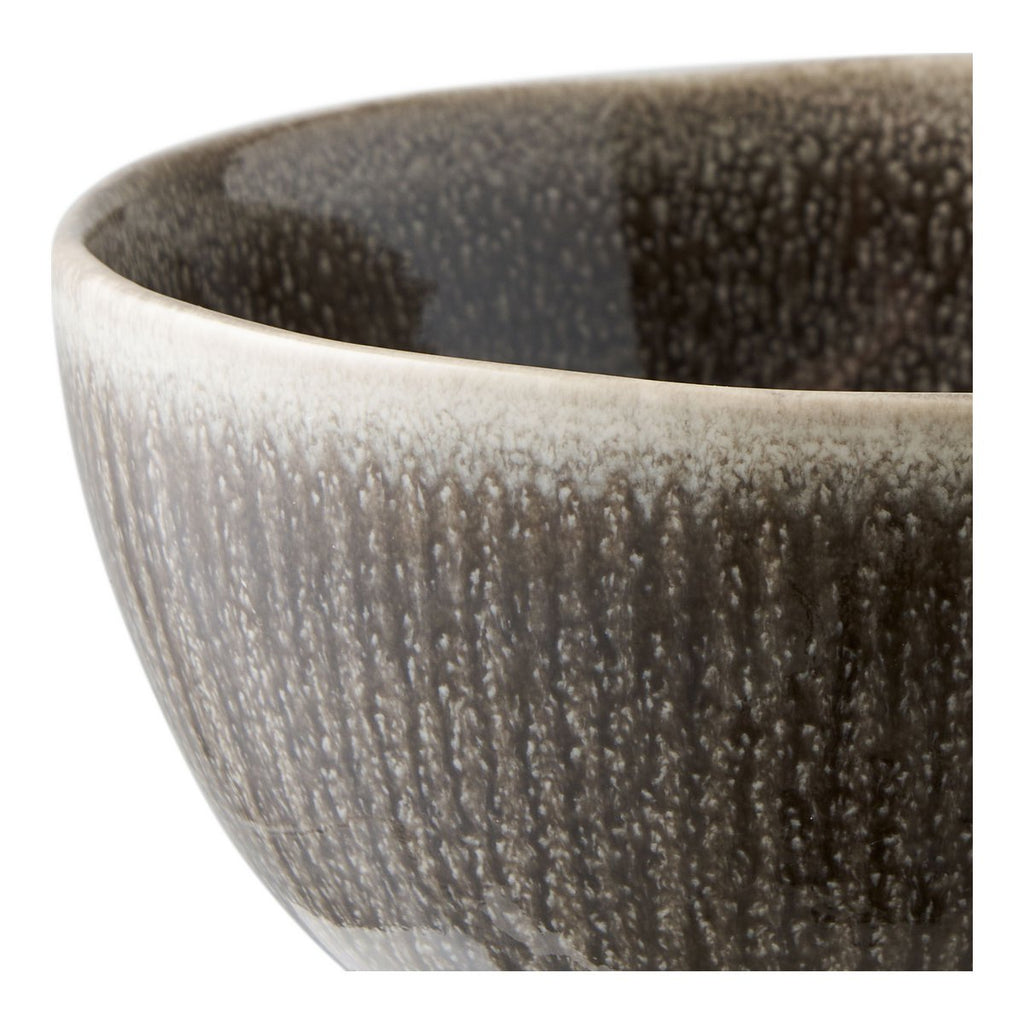 Bol Viola, céramique, gris, ø14,5x7 cm, lot de 4