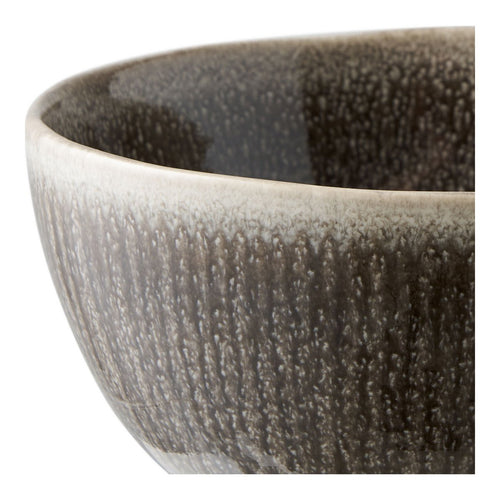 Bol Viola, céramique, gris, ø14,5x7 cm, lot de 4