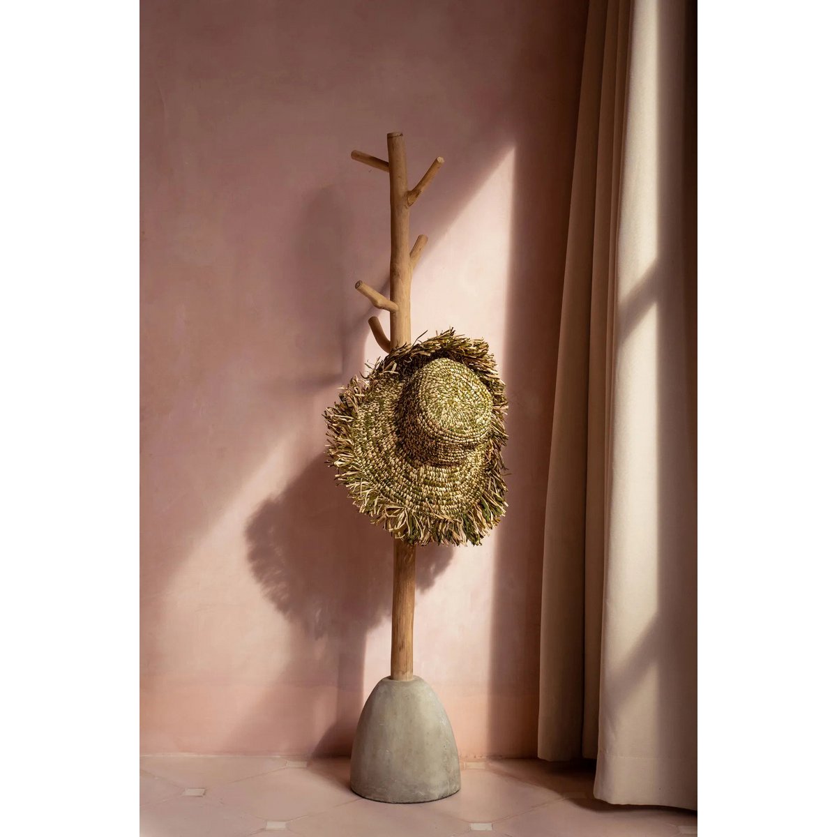 Chapeau d’été en raphia The Party Hat – Vert Jungle | Bazar Bizar