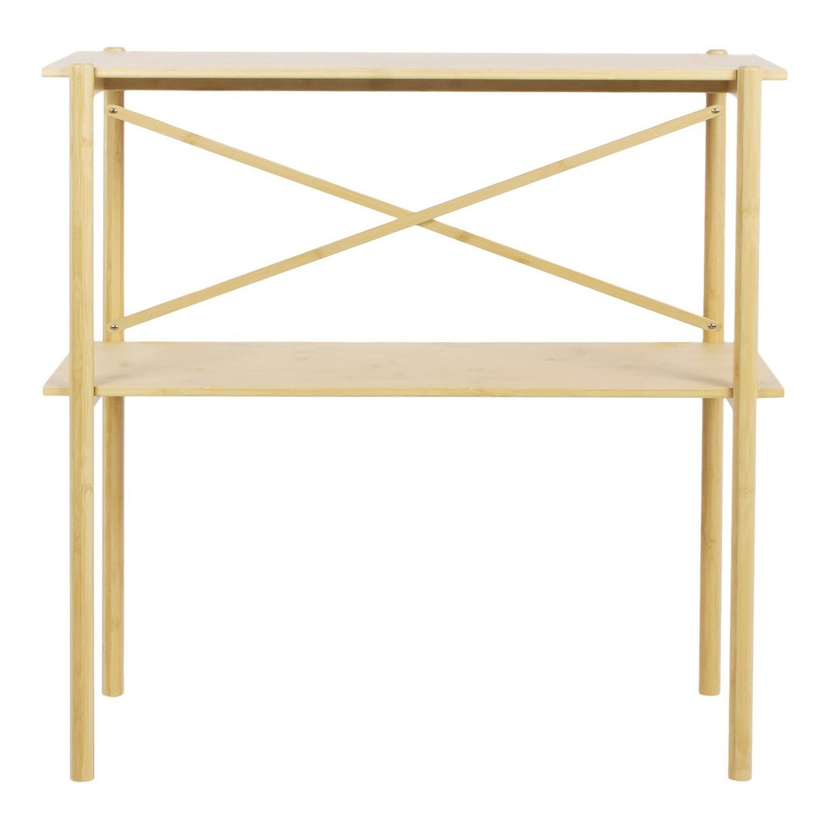 Table Console Manaus - Naturel, Bambou, 83x32x80,5 cm
