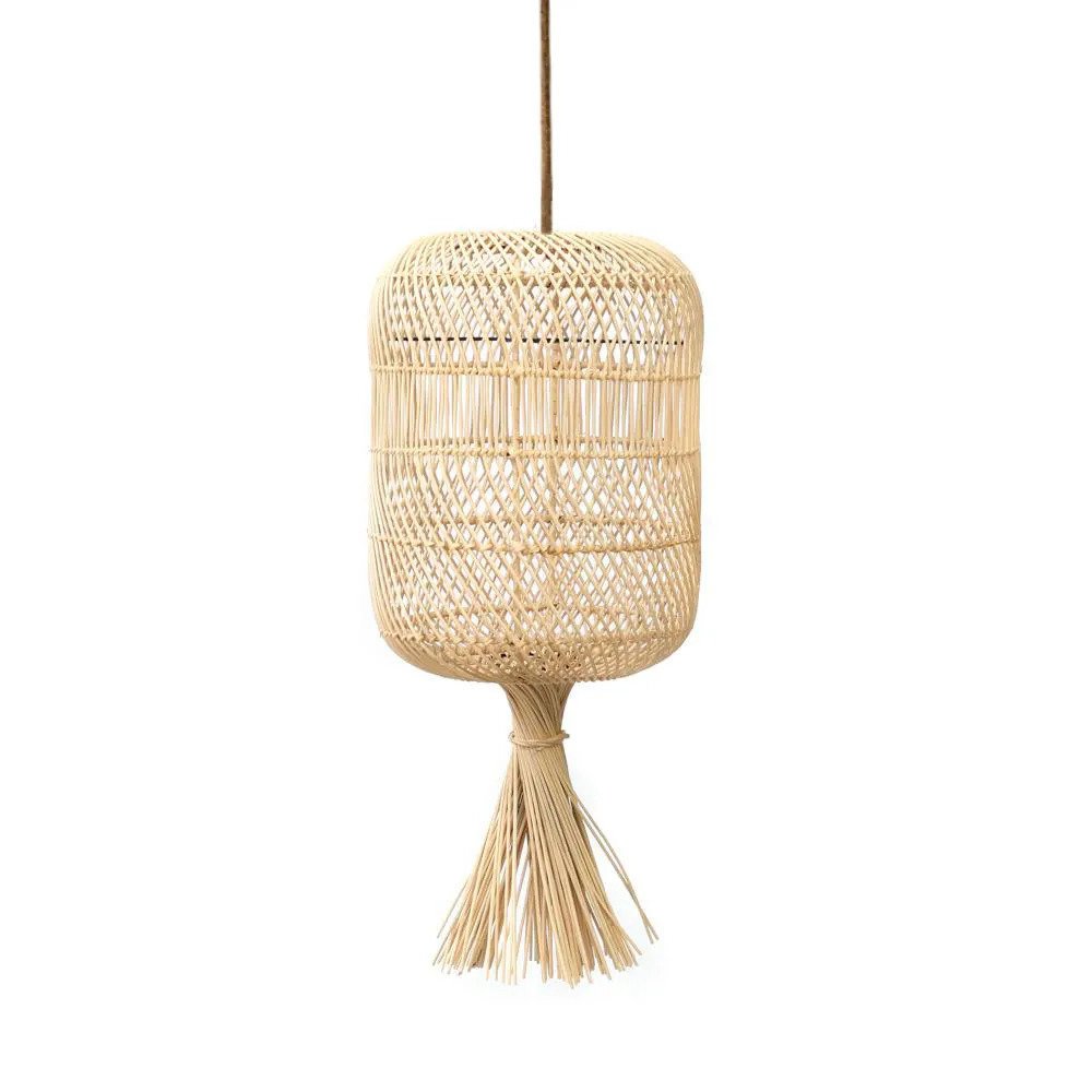Suspension en rotin Dumpling – Naturel – S | Bazar Bizar