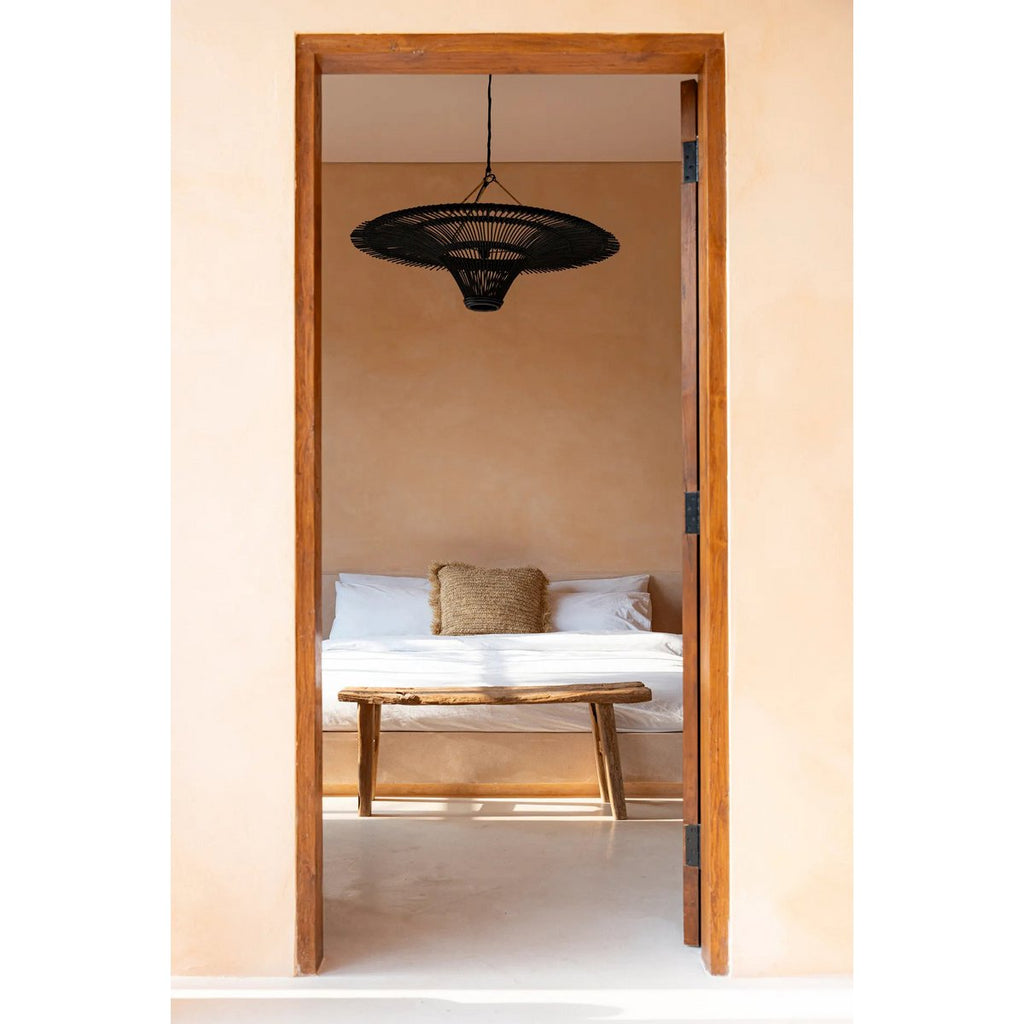 Suspension en rotin Le Ciel – Noir – XL | Bazar Bizar