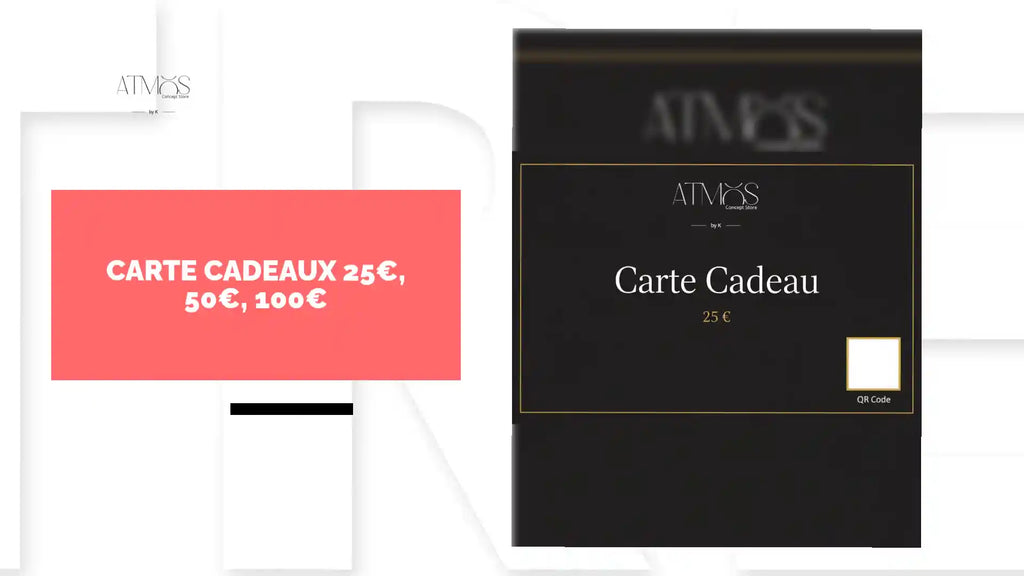 Carte Cadeaux 25&euro;, 50&euro;, 100&euro; by@Outfy